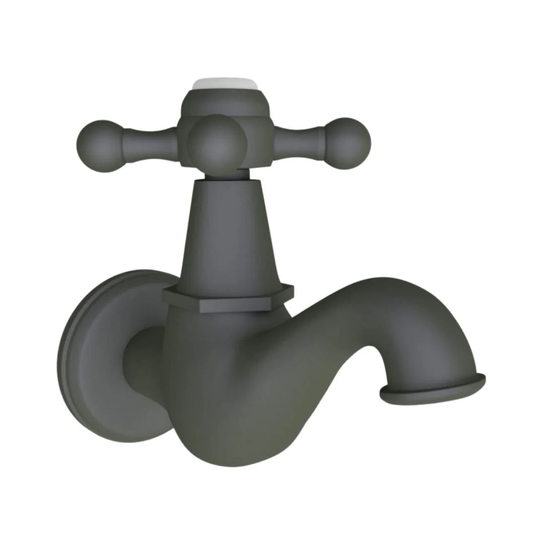 Jaquar WC Area Bib Tap Queens QQT-GRF-7037 - Graphite