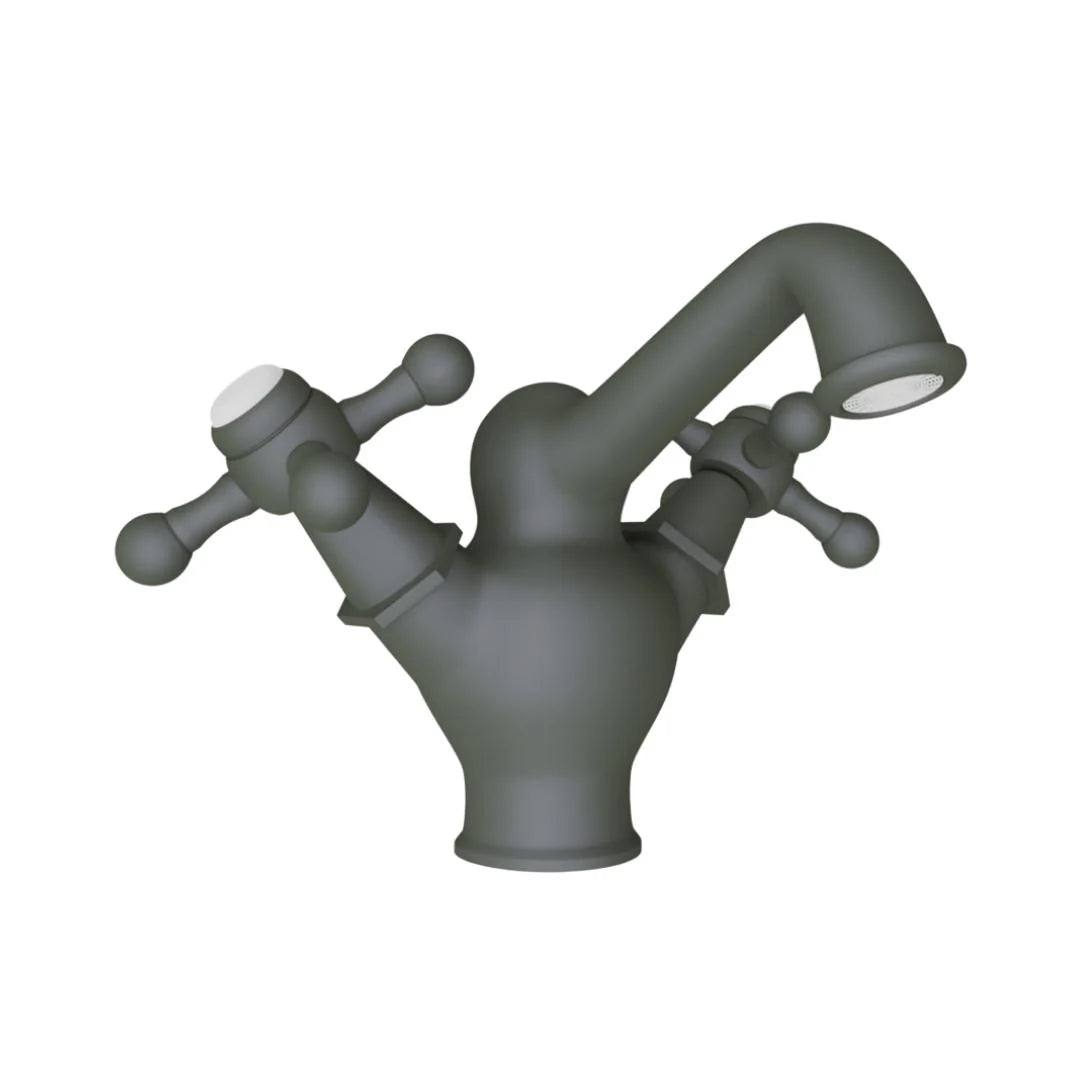 Jaquar Table Mounted Regular Basin Mixer Queens QQT-GRF-7167B - Graphite