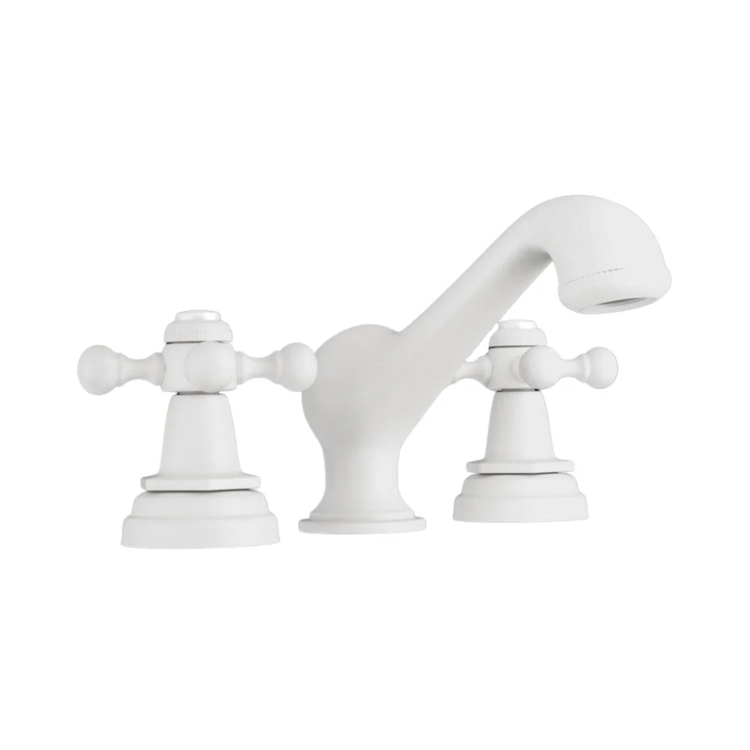 Jaquar Table Mounted Regular Basin Mixer Queens QQT-WHM-7189 - White Matt