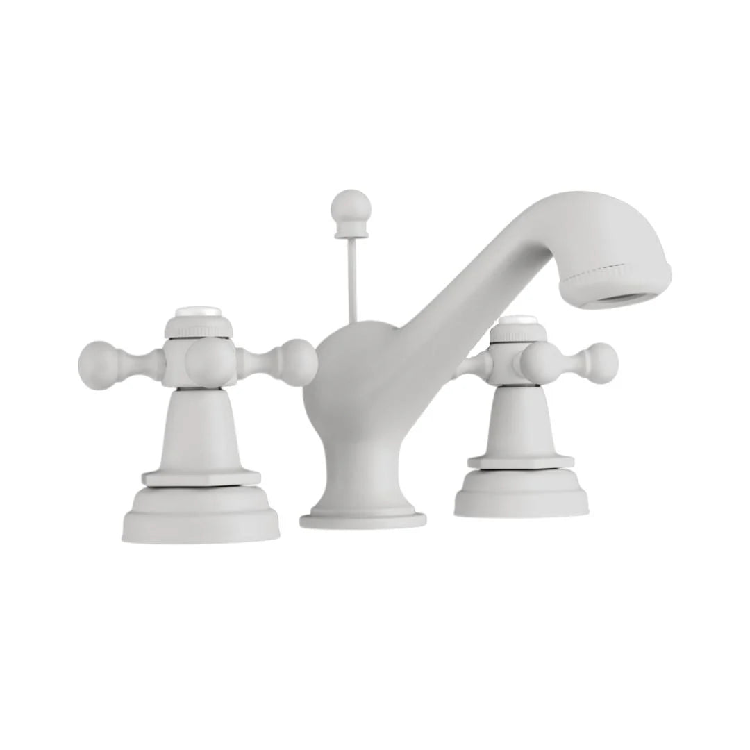 Jaquar Table Mounted Regular Basin Mixer Queens QQT-WHM-7191 - White Matt