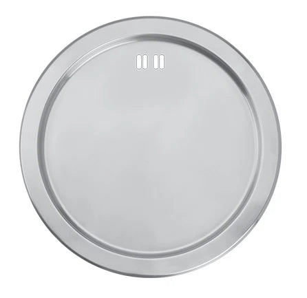 Nirali Stainless Steel Sink D'Signo Range ROUND SINK LID ( 17.5 x 17.5 inches ) - Satin