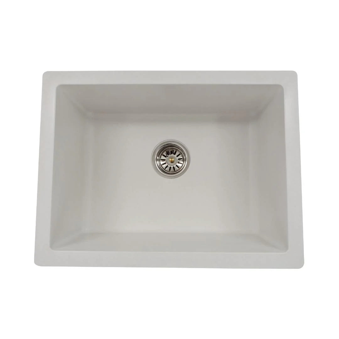 Hindware Quartz Sink Sapphire SAPPHIRE 21 X 18 X 8 ( 21 x 18 inches ) - White DX