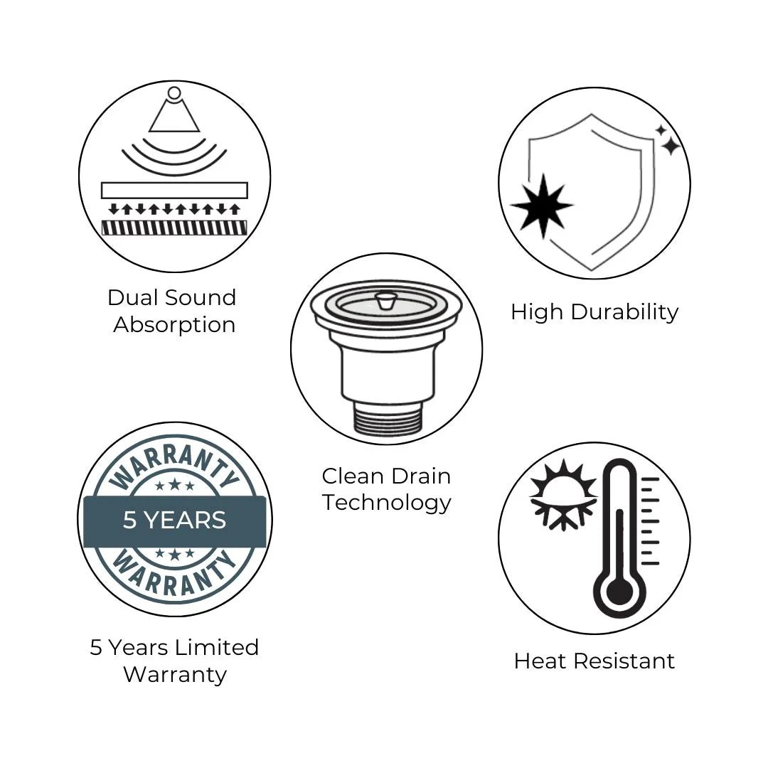 Hindware Quartz Sink Sapphire SAPPHIRE 24 X 18 X 8 ( 24 x 18 inches ) - Beige