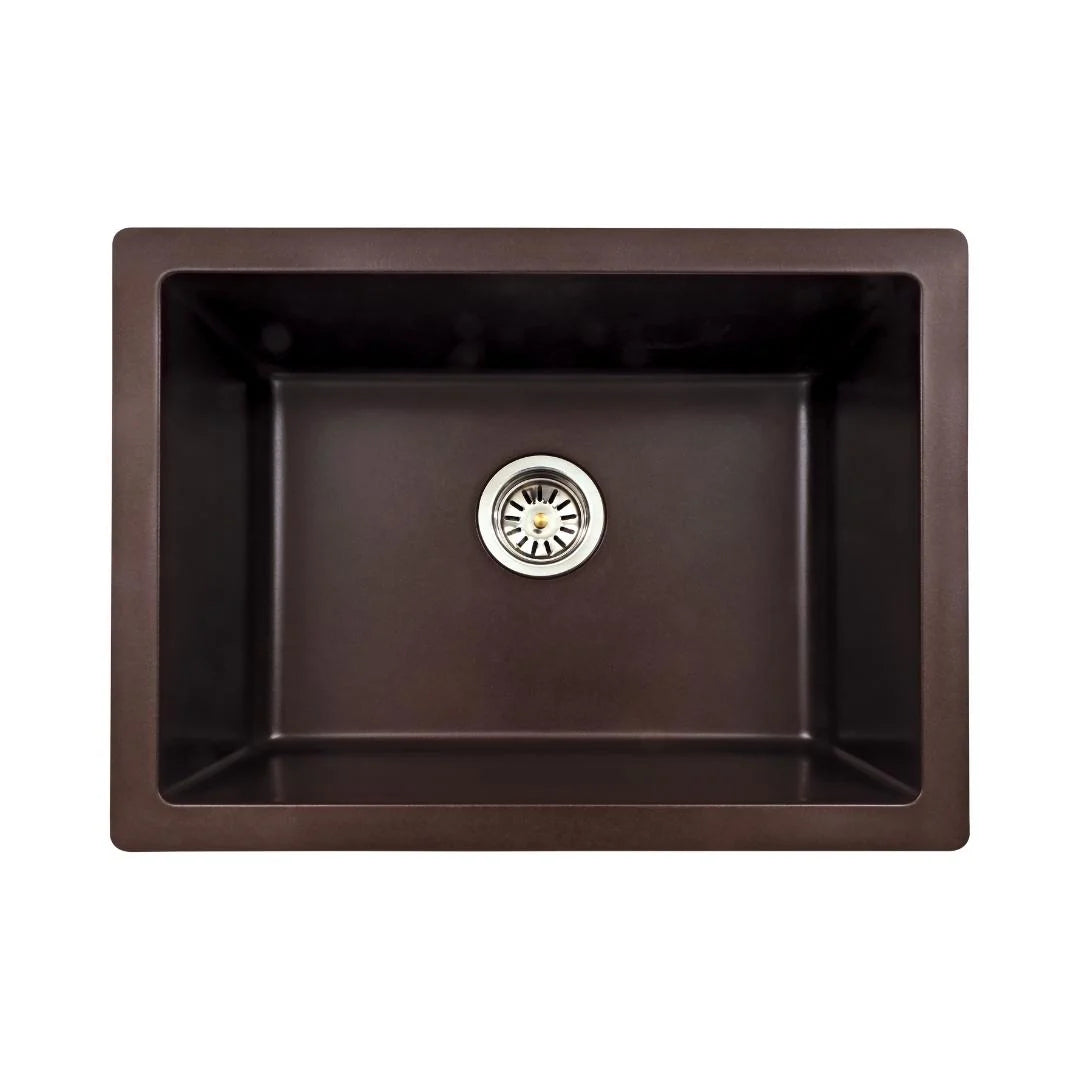 Hindware Quartz Sink Sapphire SAPPHIRE 28.5 X 19 X 8 ( 28.5 x 19 inches ) - Bronze