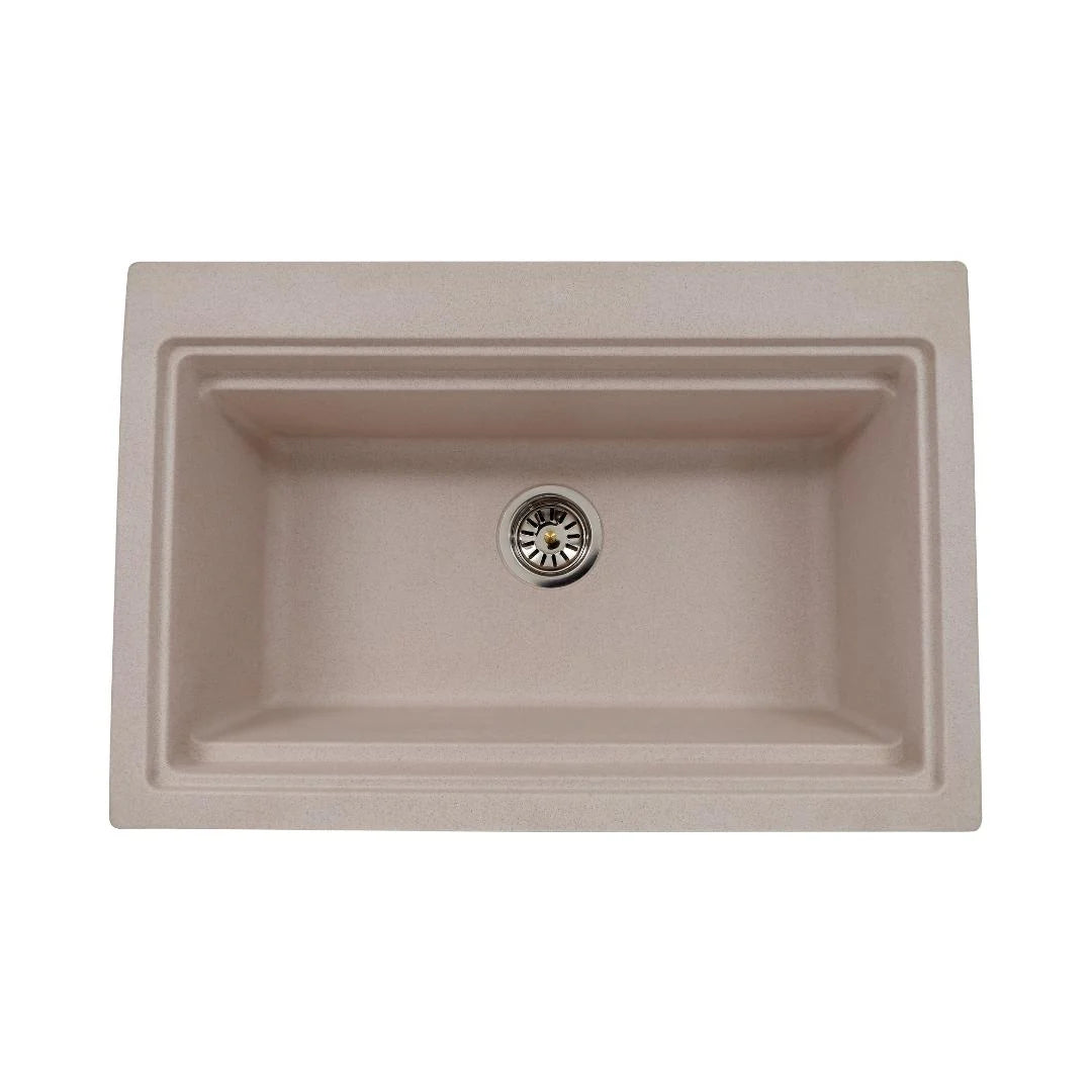 Hindware Quartz Sink Sapphire SAPPHIRE 28.5 X 19 X 8 ( 28.5 x 19 inches ) - Mars