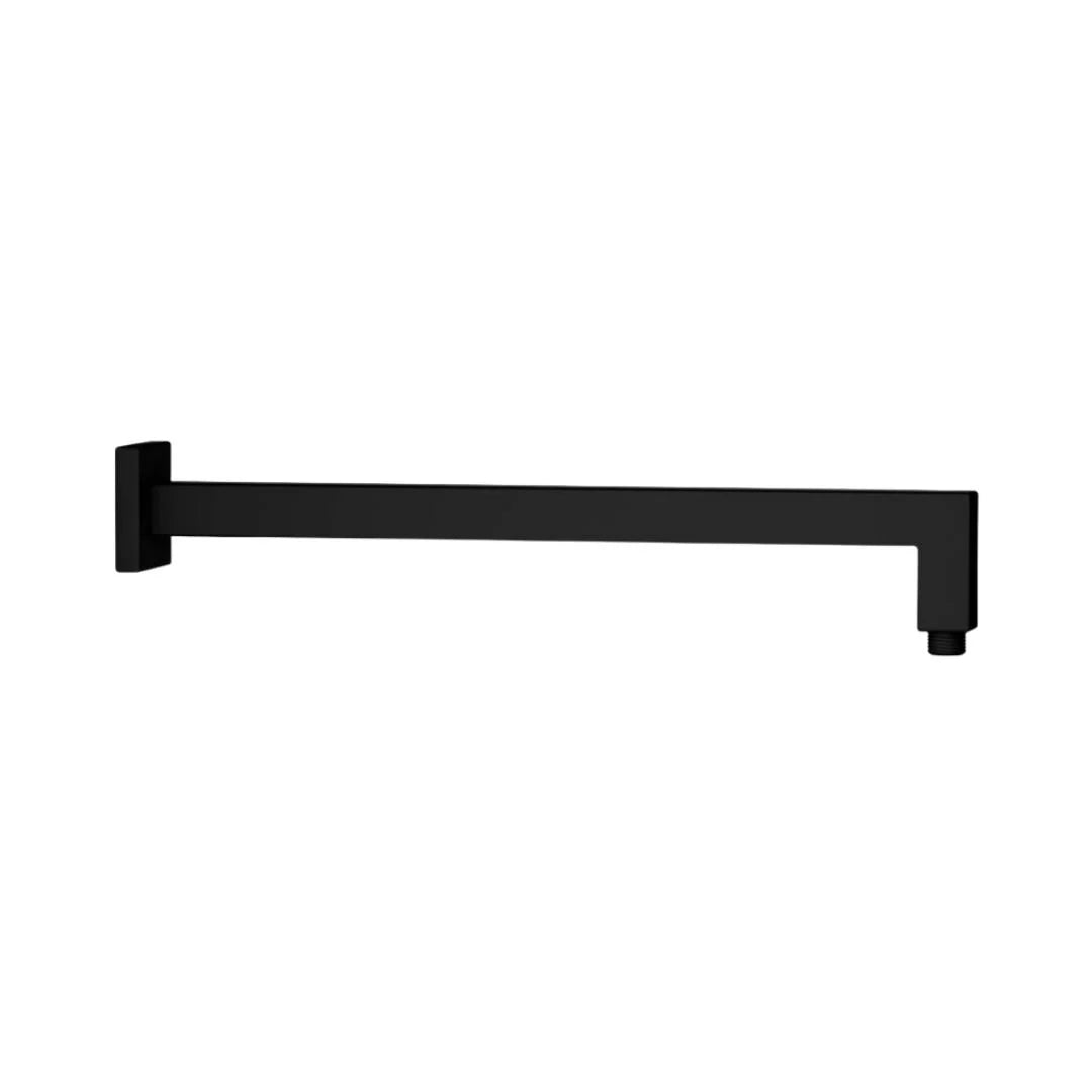 Jaquar Wall Mounted Square 600 mm Shower Arm SHA-BLM-455L600 - Black Matt