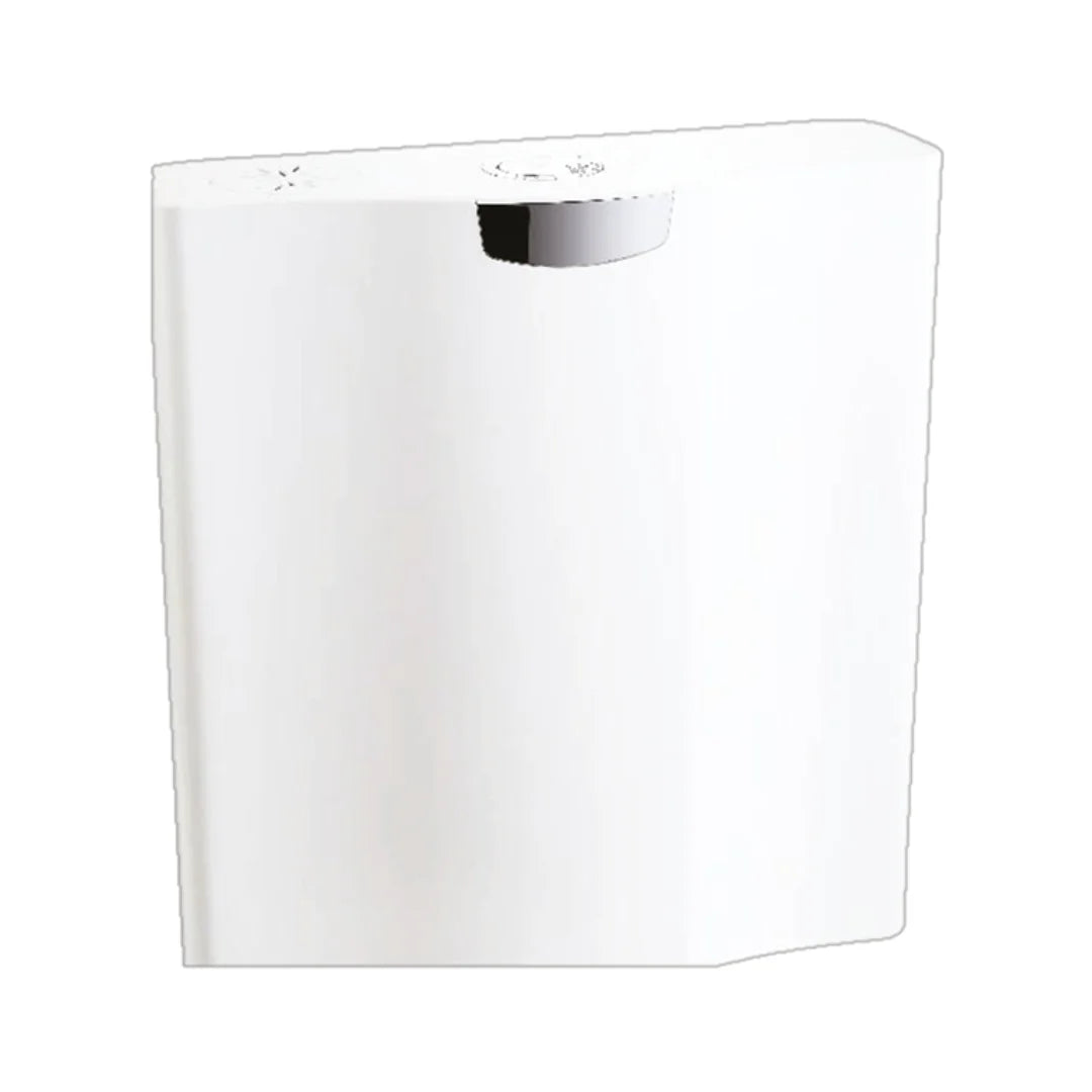 Hindware External Wall Mounted Cistern Without Frame SLENDER C - White