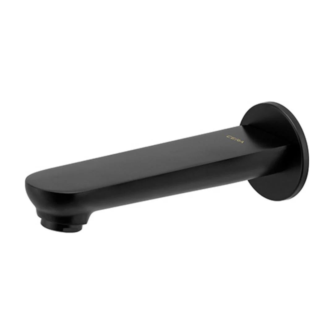 Cera Wall Mounted Spout Brooklyn F1018661MB - Black Matt