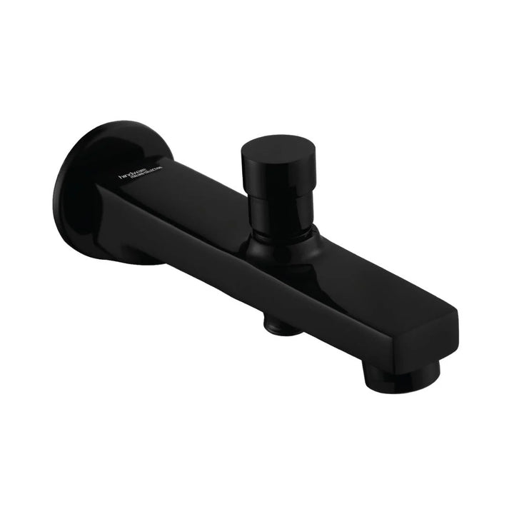 Hindware Wall Mounted Spout Element F360010GRT - Black Chrome