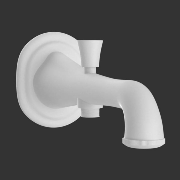 Jaquar Wall Mounted Spout Queens Prime SPJ-WHM-7463PM - White Matt