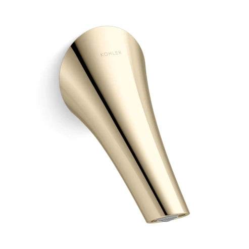 KOHLER WALL MOUNTED SPOUT VIVE K-23973IN-AA-AF-FRENCH GOLD