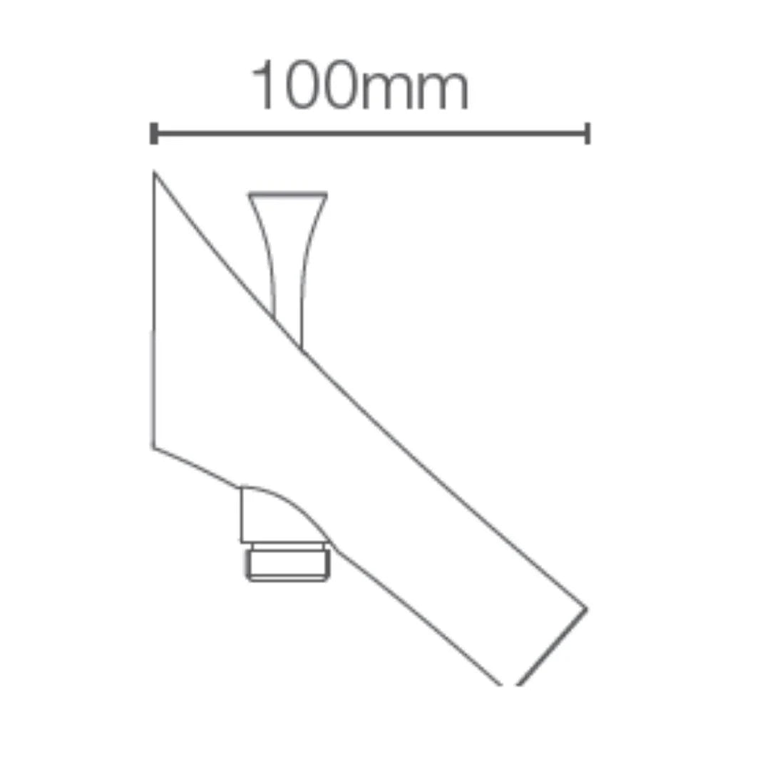 Kohler Wall Mounted Spout Vive 23974IN-AA-RGD - Rose Gold – bathkart.in