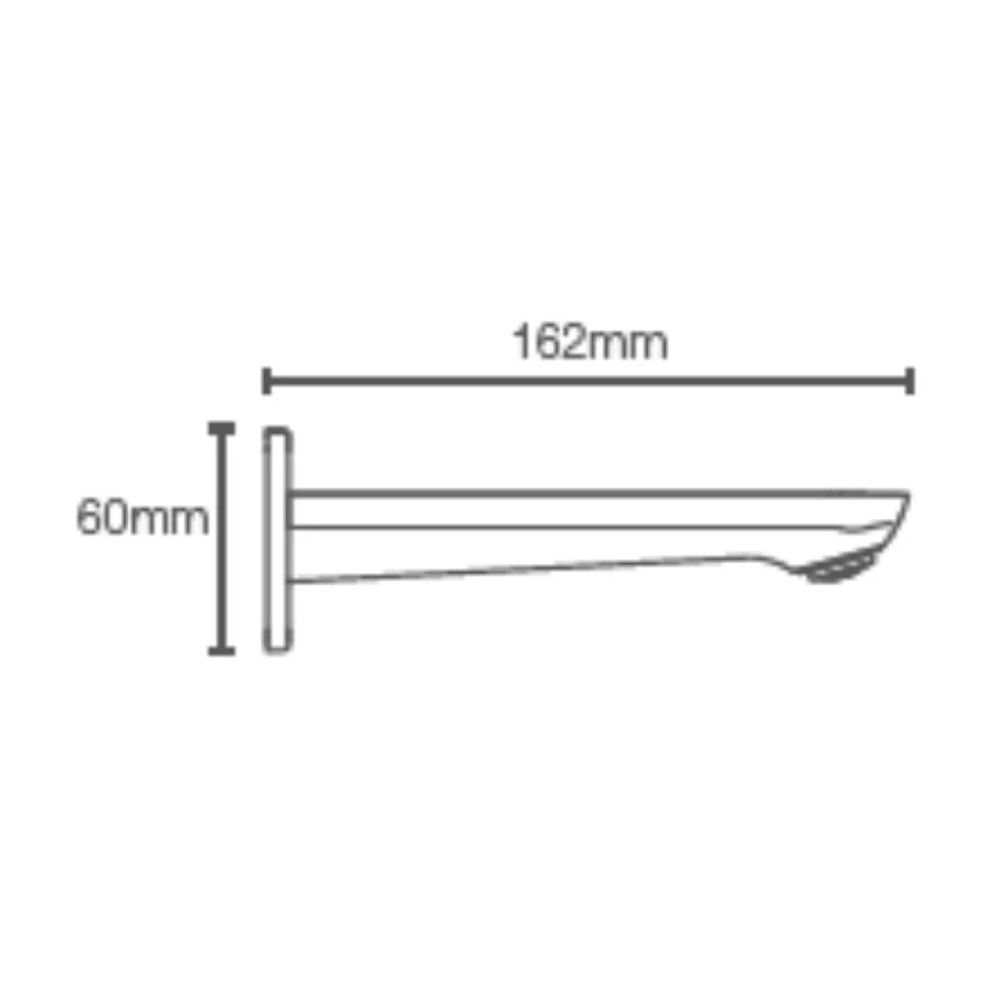 Kohler Wall Mounted Spout Fore Arc 27492IN-CP - Chrome