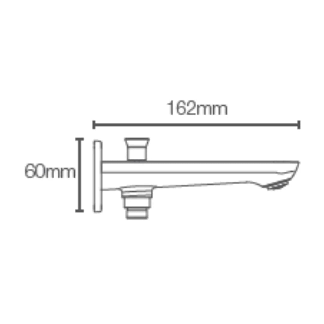 Kohler Wall Mounted Spout Fore Tri 27493IN-CP - Chrome