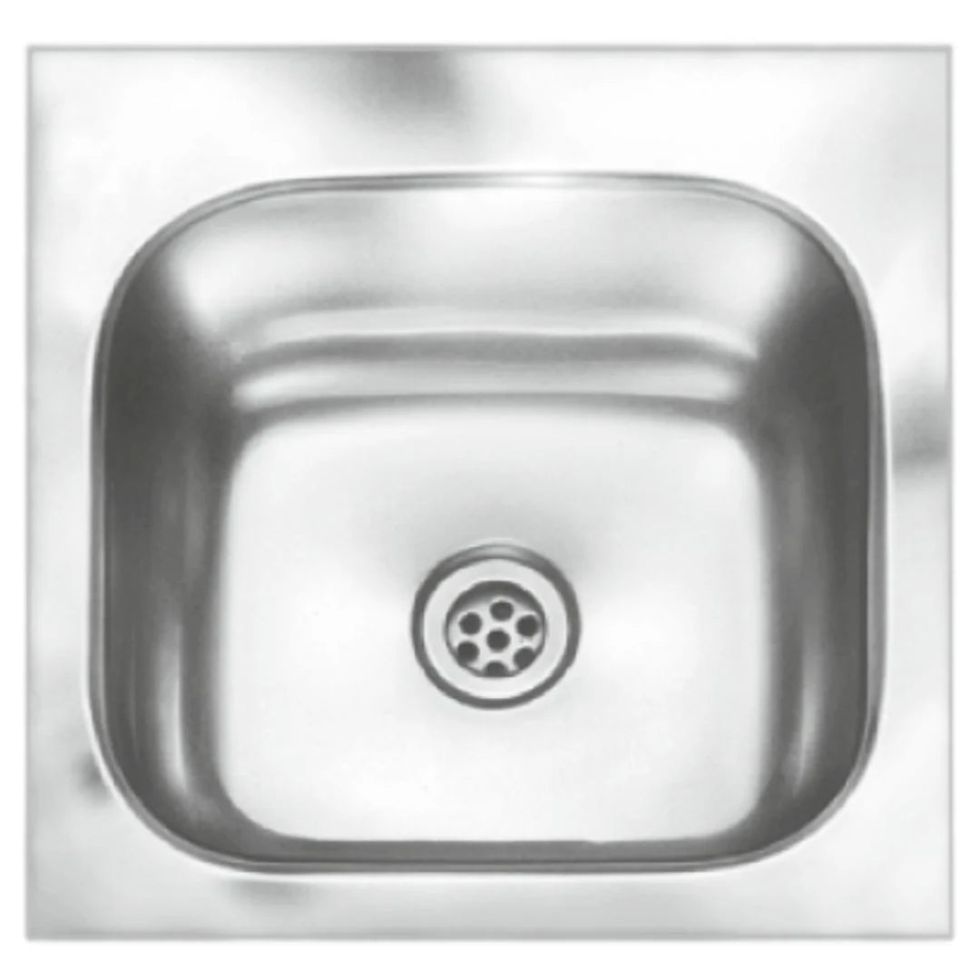Nirali Stainless Steel Sink Pantry Collection SQUARE UNIQUE ( 12 x 12 inches ) - Glossy
