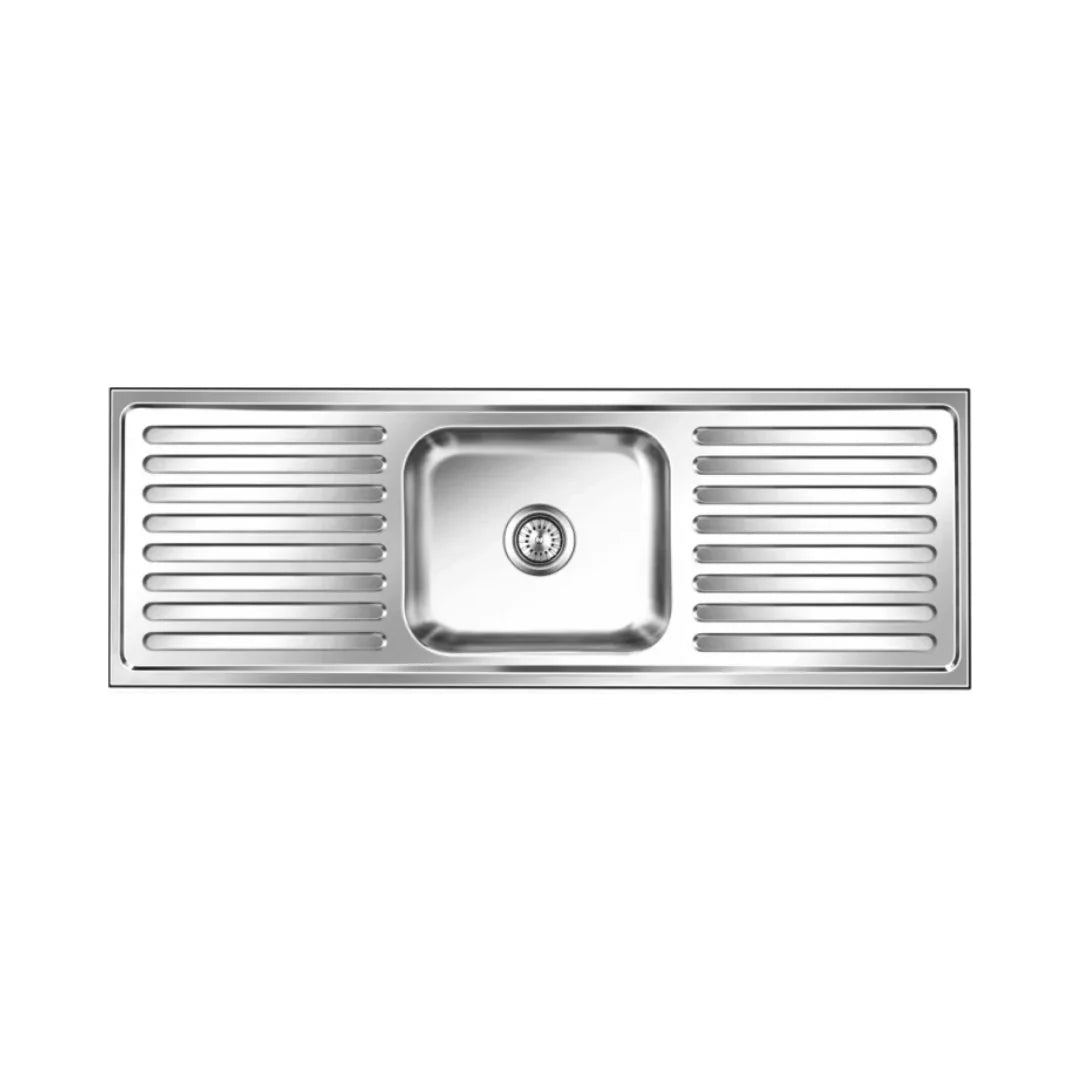 Nirali Stainless Steel Sink Popular Range ELEGANT GLORY BIG ( 59 x 20 inches ) - Satin