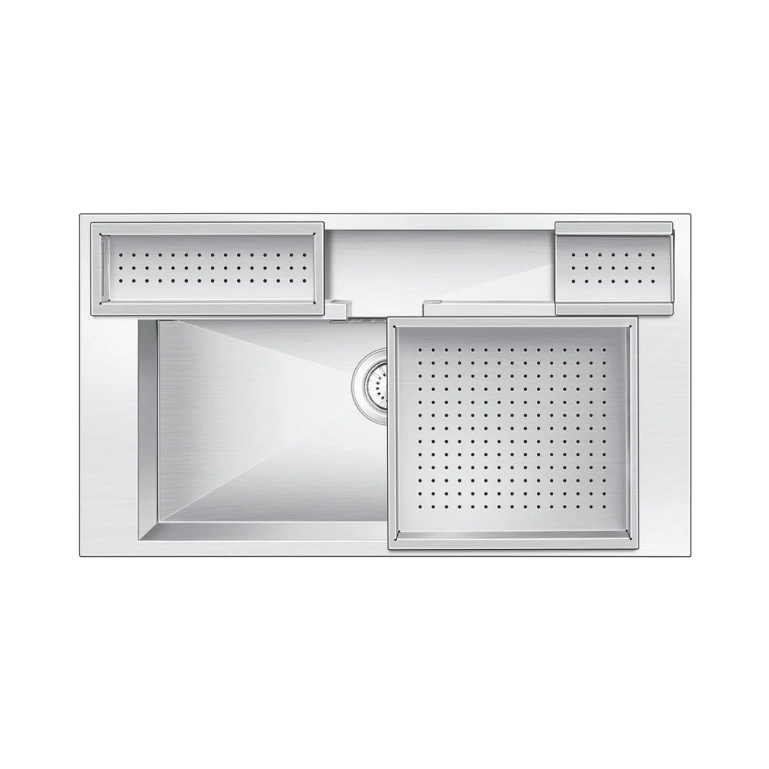 Nirali Stainless Steel Sink Expell Range ERA ( 36 x 20 inches ) - Satin
