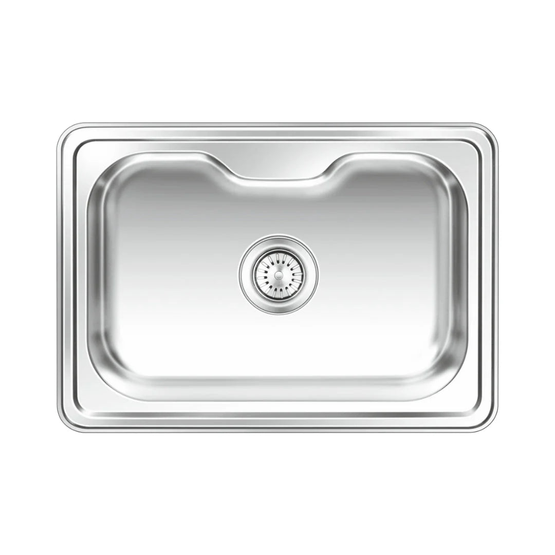 Nirali Stainless Steel Sink D'Signo Range EUREKA DELUX BIG ( 31.5 x 20 inches ) - Satin