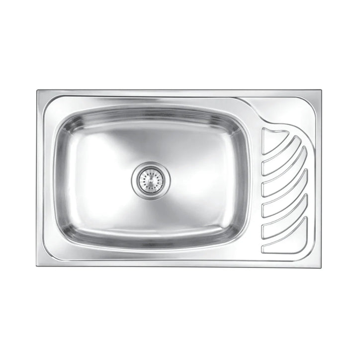 Nirali Stainless Steel Sink D'Signo Range EUREKA JUMBO ( 34 x 21 inches ) - Anti-Scratch