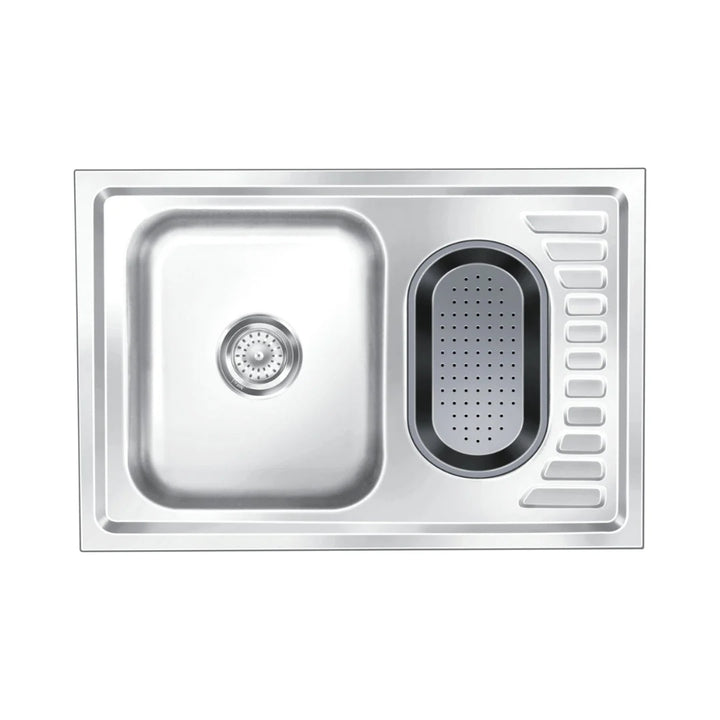Nirali Stainless Steel Sink D'Signo Range FANTASY BIG ( 34 x 20 inches ) - Anti-Scratch