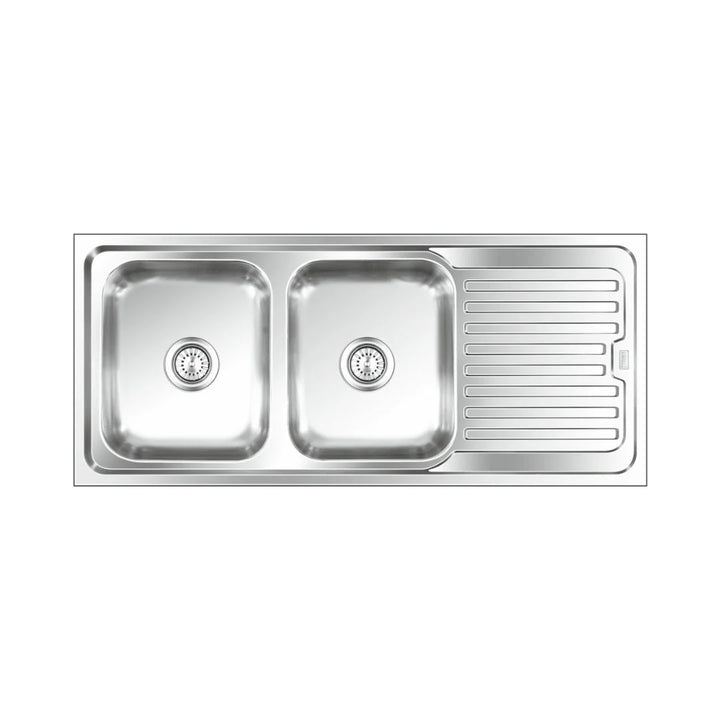 Nirali Stainless Steel Sink Popular Range GRACEFUL ELEGANCE MINI ( 46 x 20 inches ) - Satin