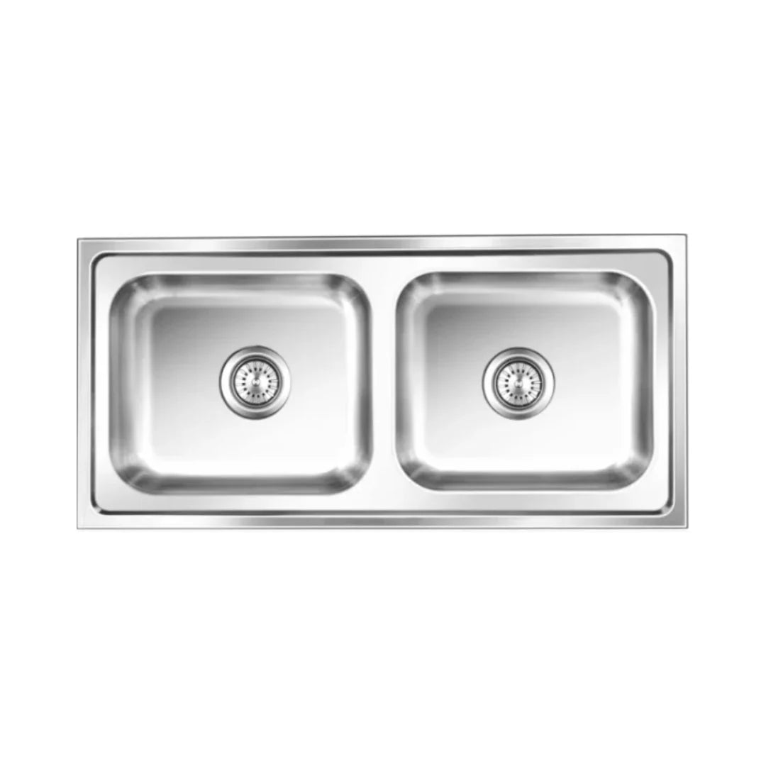 Nirali Stainless Steel Sink Popular Range GRACEFUL GLORY MEDIUM ( 41 x 20 inches ) - Satin