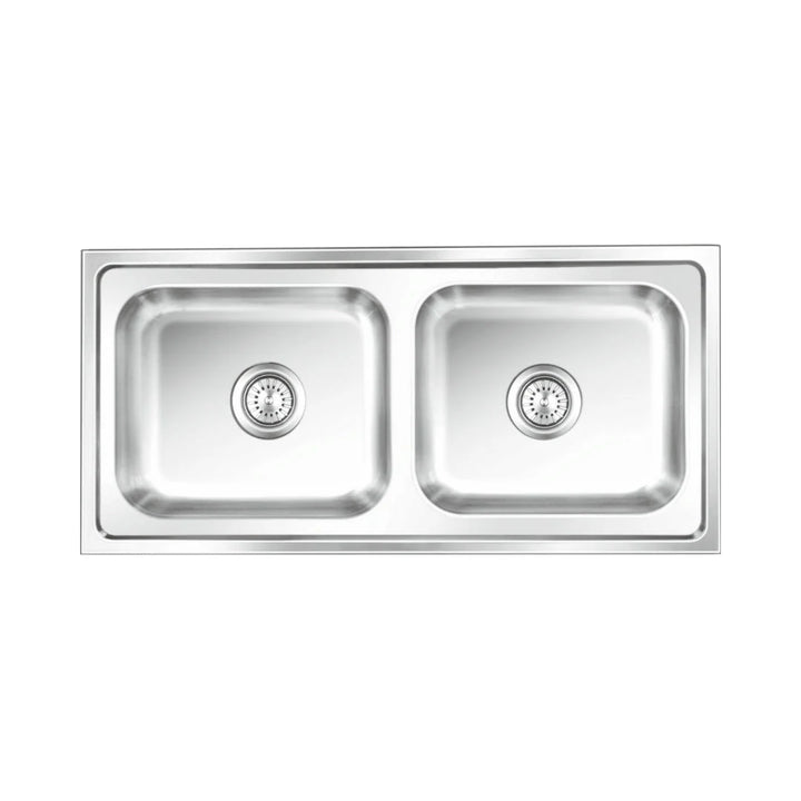 Nirali Stainless Steel Sink Popular Range GRACEFUL GLORY SMALL ( 39 x 18 inches ) - Anti-Scratch