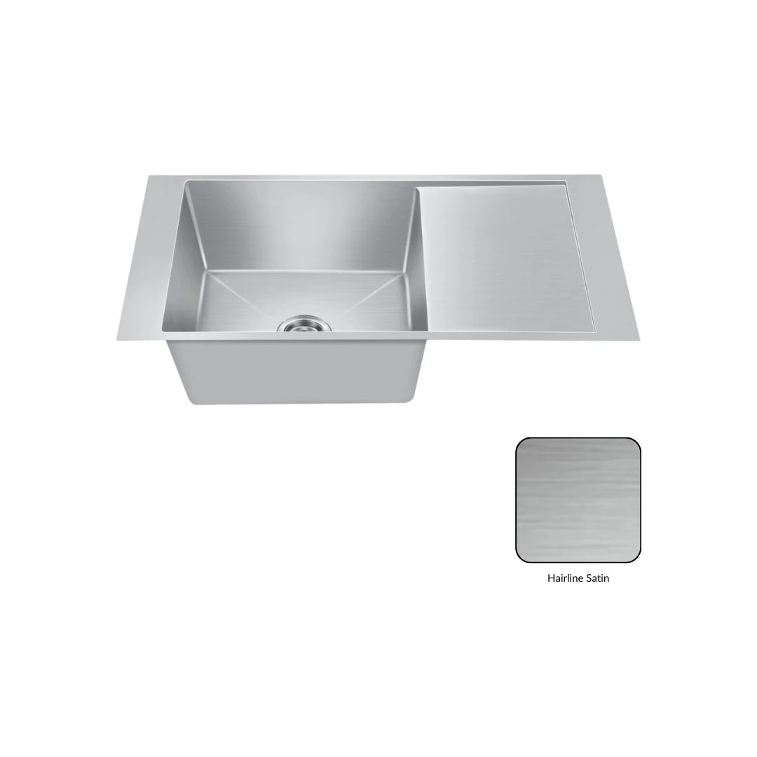 Nirali Stainless Steel Sink Magnus Range MAESTRO SMALL ( 36 x 18 inches ) - Satin