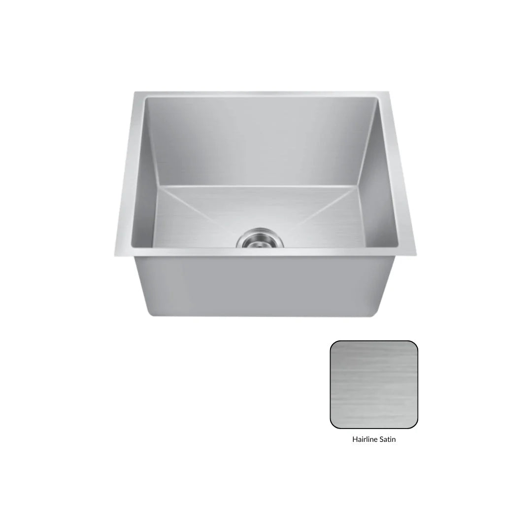 Nirali Stainless Steel Sink Magnus Range MAXELL SMALL ( 19 x 16 inches ) - Matt