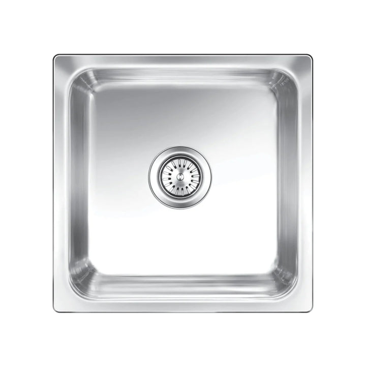 Nirali Stainless Steel Sink Silent Square Range OMNI BIG ( 20 x 20 inches ) - Satin