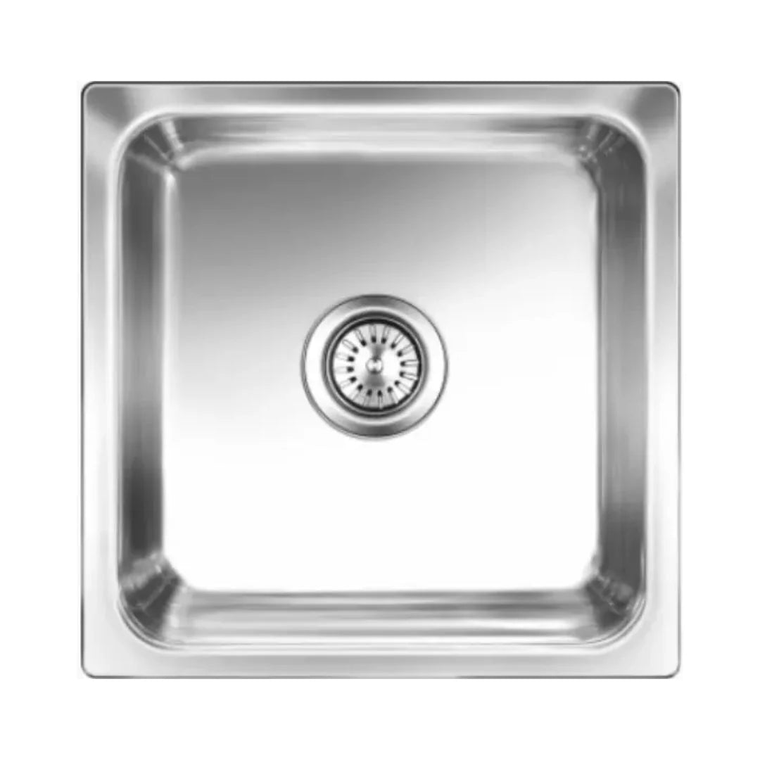 Nirali Stainless Steel Sink Silent Square Range OMNI MINI ( 16 x 16 inches ) - Satin