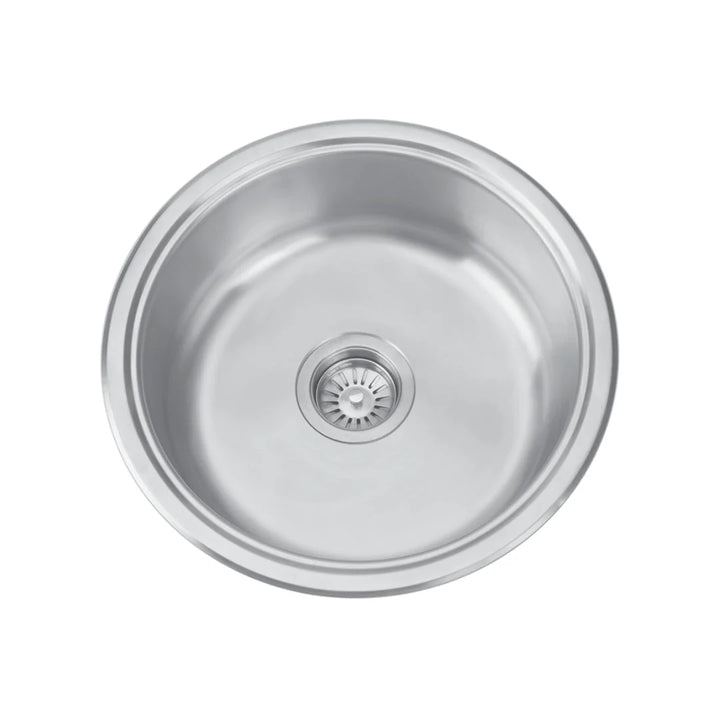 Nirali Stainless Steel Sink D'Signo Range ROIS ROUND ( 18 x 18 inches ) - Satin