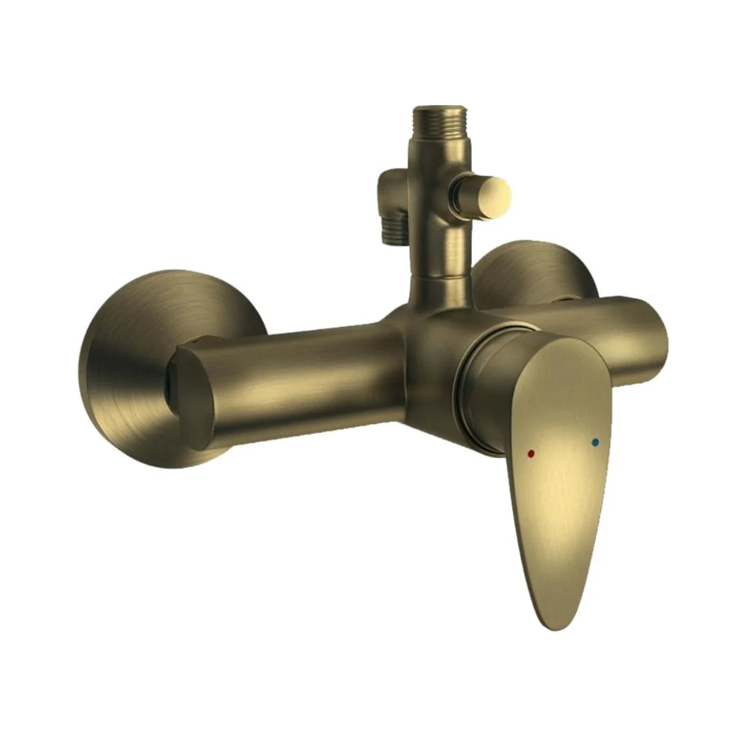 Jaquar 2 Way Wall Mixer Vignette Prime VGP-ABR-81145 Normal Flow - Antique Bronze Finish