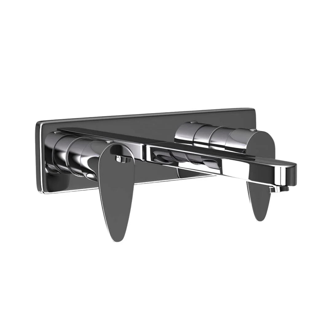 Jaquar Wall Mounted Basin Mixer Vignette Prime VGP-BCH-81433 - Black Chrome