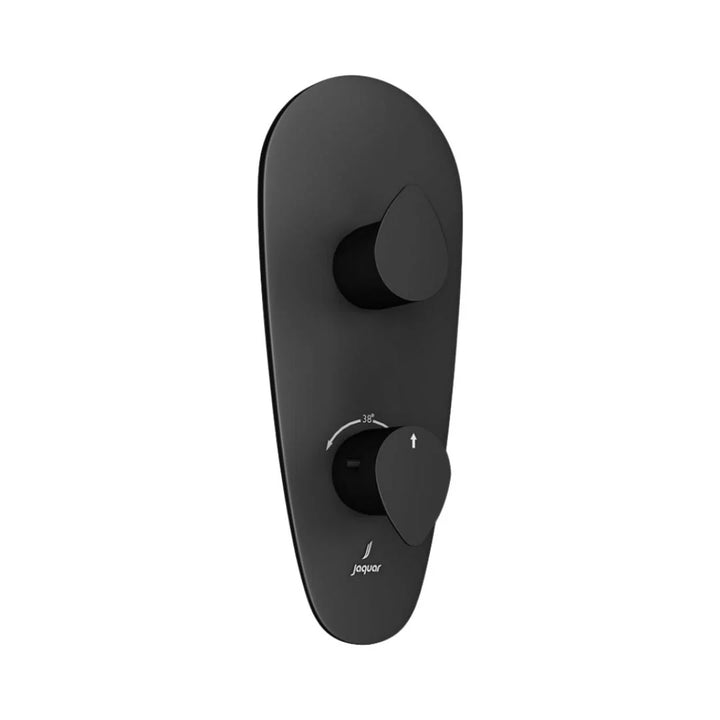 Jaquar 1 Way Thermostatic Diverter Vignette Prime VGP-BLM-81661 Normal Flow - Black Matt Finish