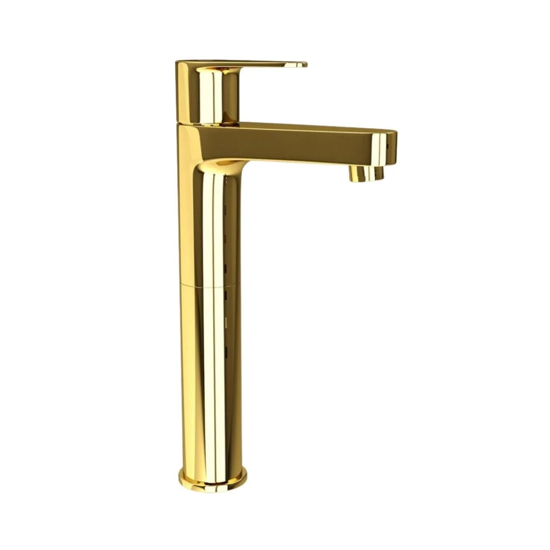 Jaquar Table Mounted Tall Boy Basin Tap Vignette Prime VGP-GLD-81021N - Full Gold