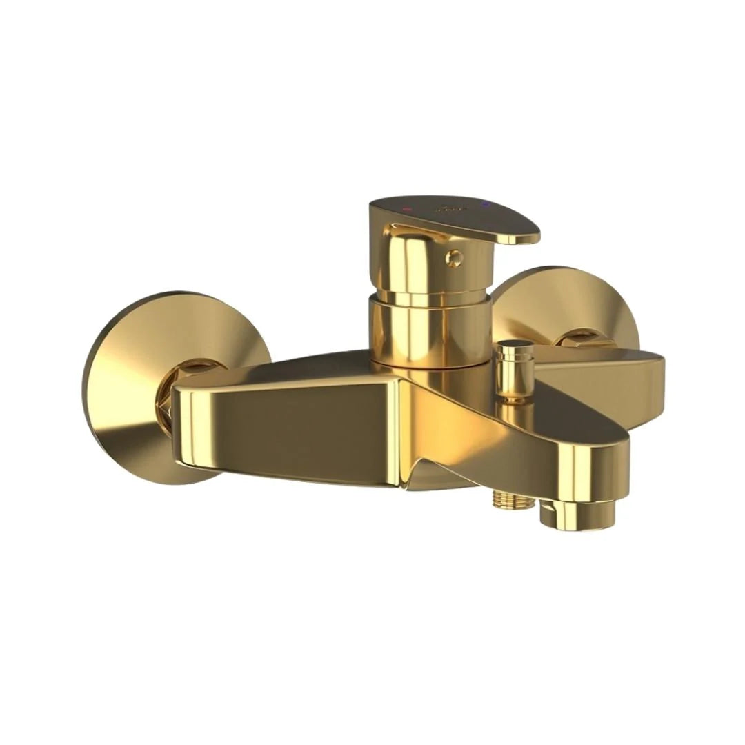 Jaquar 2 Way Wall Mixer Vignette Prime VGP-GLD-81119 Normal Flow - Full Gold Finish