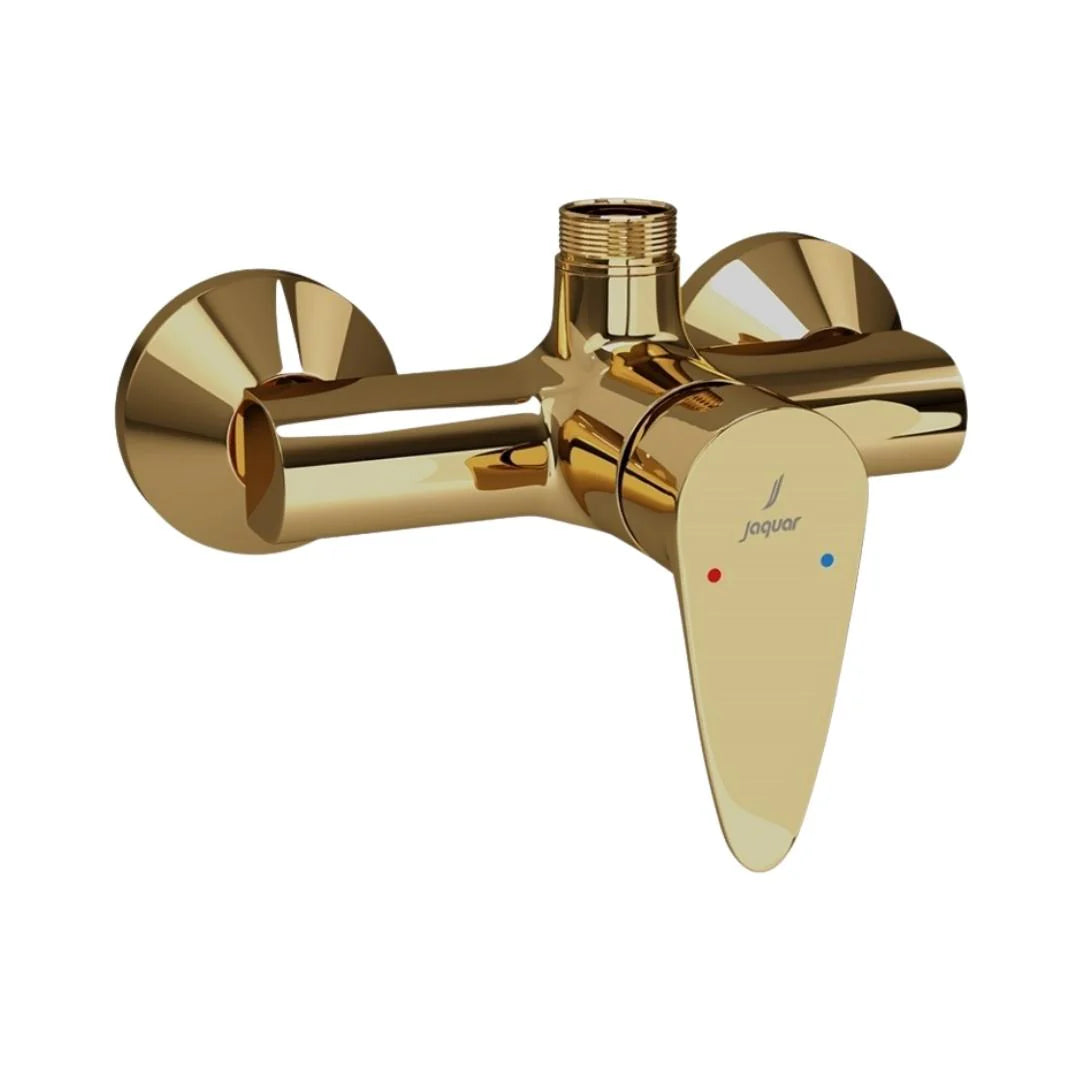 Jaquar 1 Way Wall Mixer Vignette Prime VGP-GLD-81147 Normal Flow - Full Gold Finish