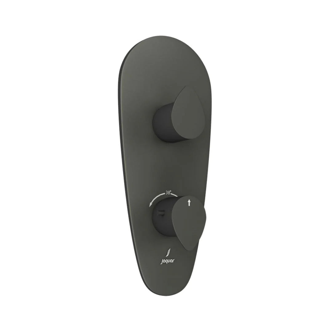 Jaquar 1 Way Thermostatic Diverter Vignette Prime VGP-GRF-81661 Normal Flow - Graphite Finish