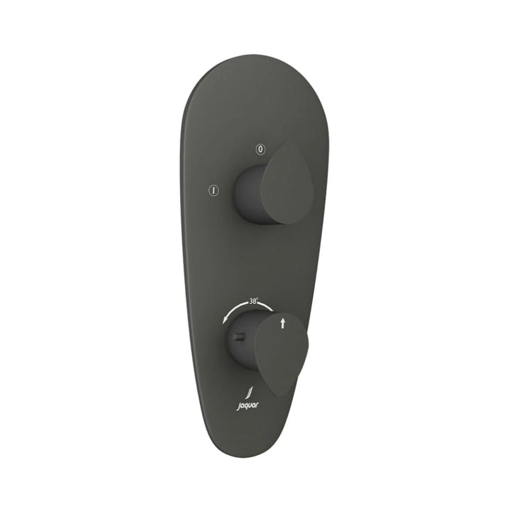 Jaquar 2 Way Thermostatic Diverter Vignette Prime VGP-GRF-81681 Normal Flow - Graphite Finish