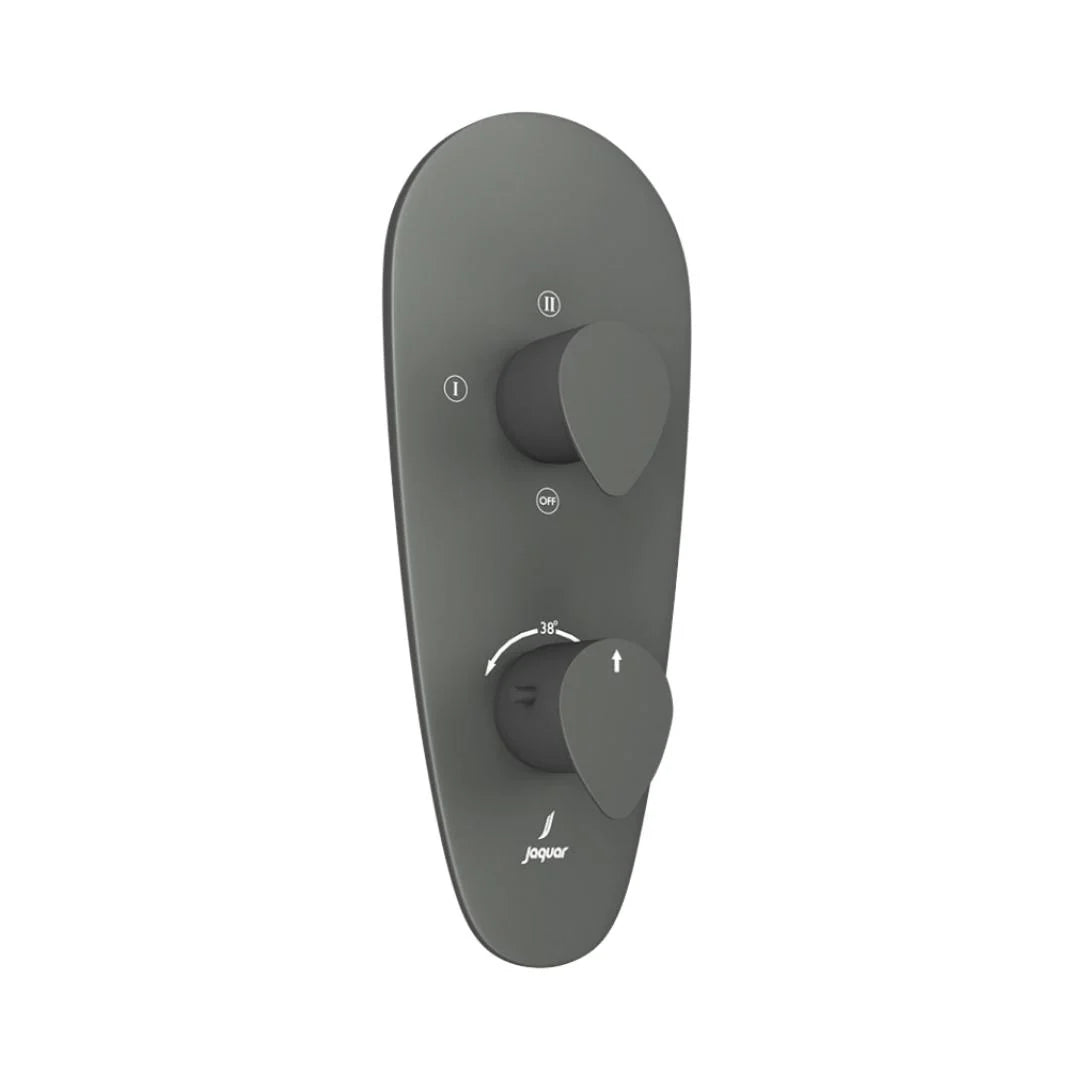 Jaquar 3 Way Thermostatic Diverter Vignette Prime VGP-GRF-81683 Normal Flow - Graphite Finish