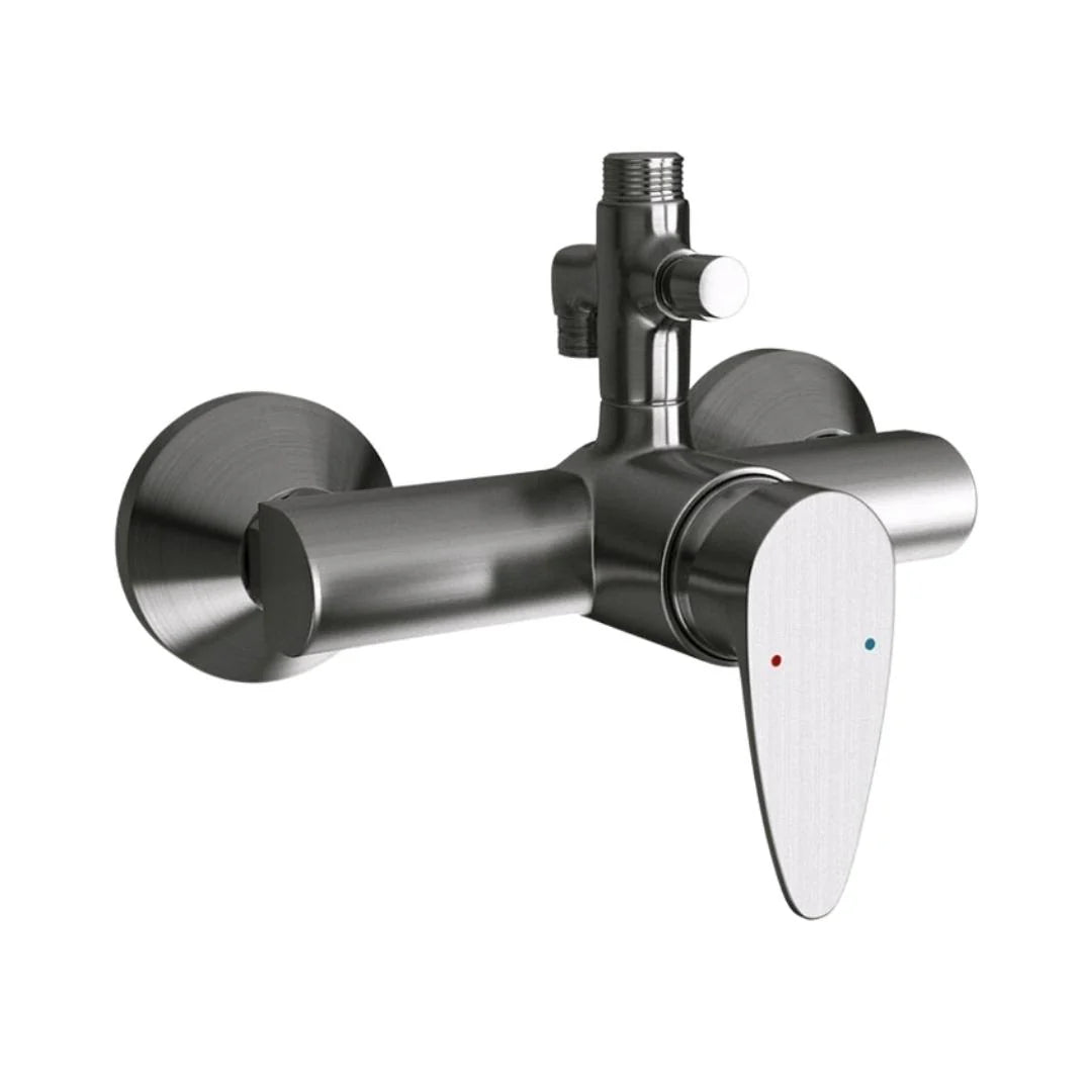Jaquar 2 Way Wall Mixer Vignette Prime VGP-SSF-81145 Normal Flow - Stainless Steel Finish