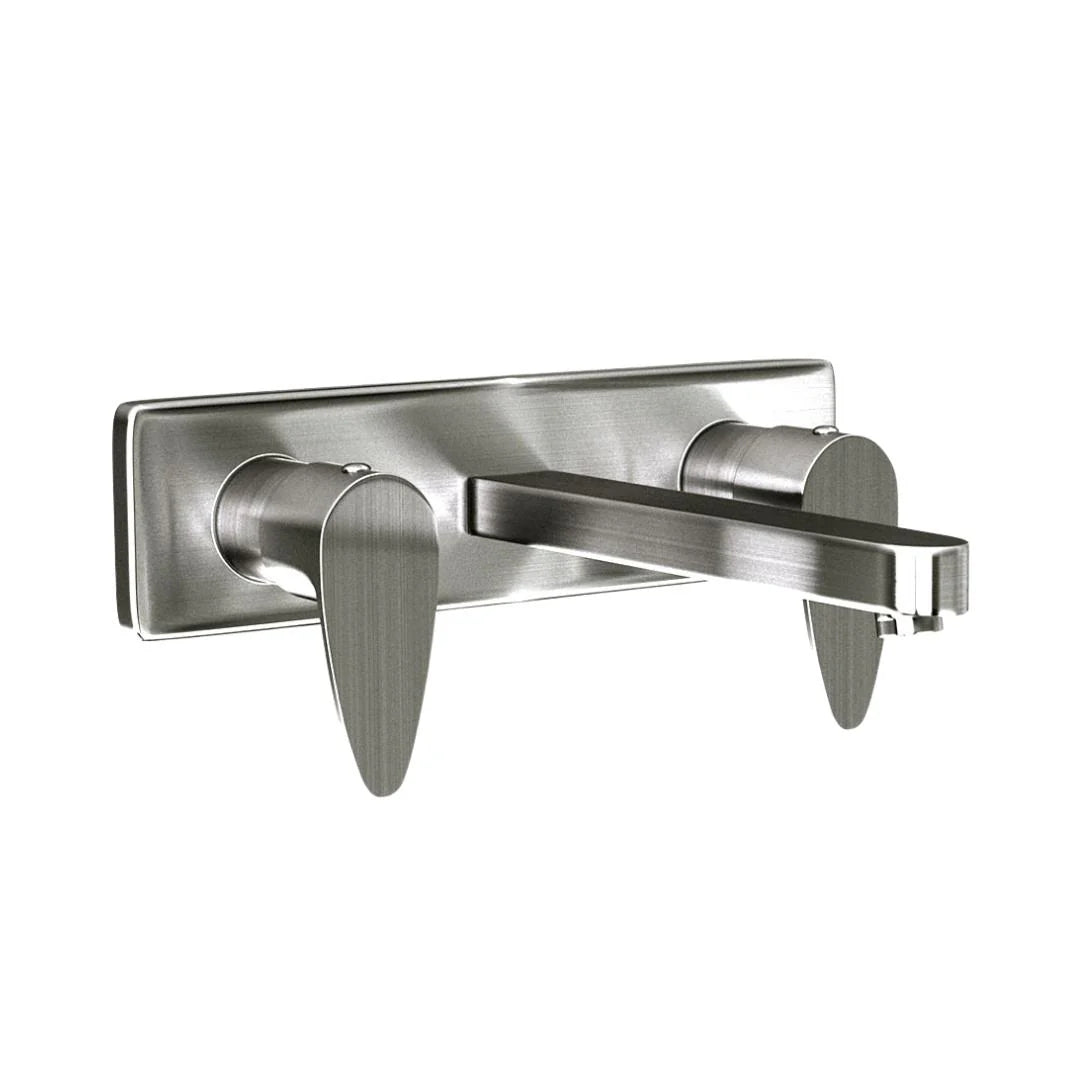 Jaquar Wall Mounted Basin Mixer Vignette Prime VGP-SSF-81433 - Stainless Steel