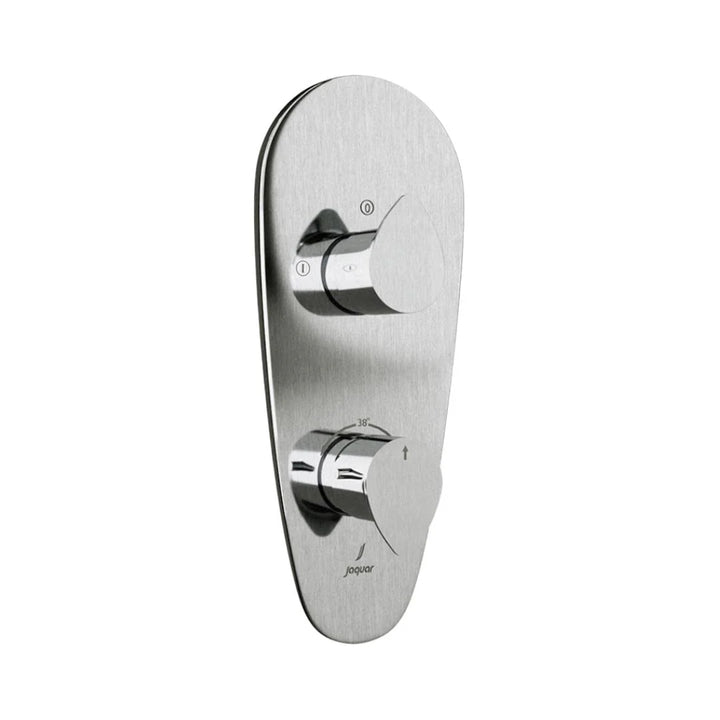 Jaquar 2 Way Thermostatic Diverter Vignette Prime VGP-SSF-81681 Normal Flow - Stainless Steel Finish