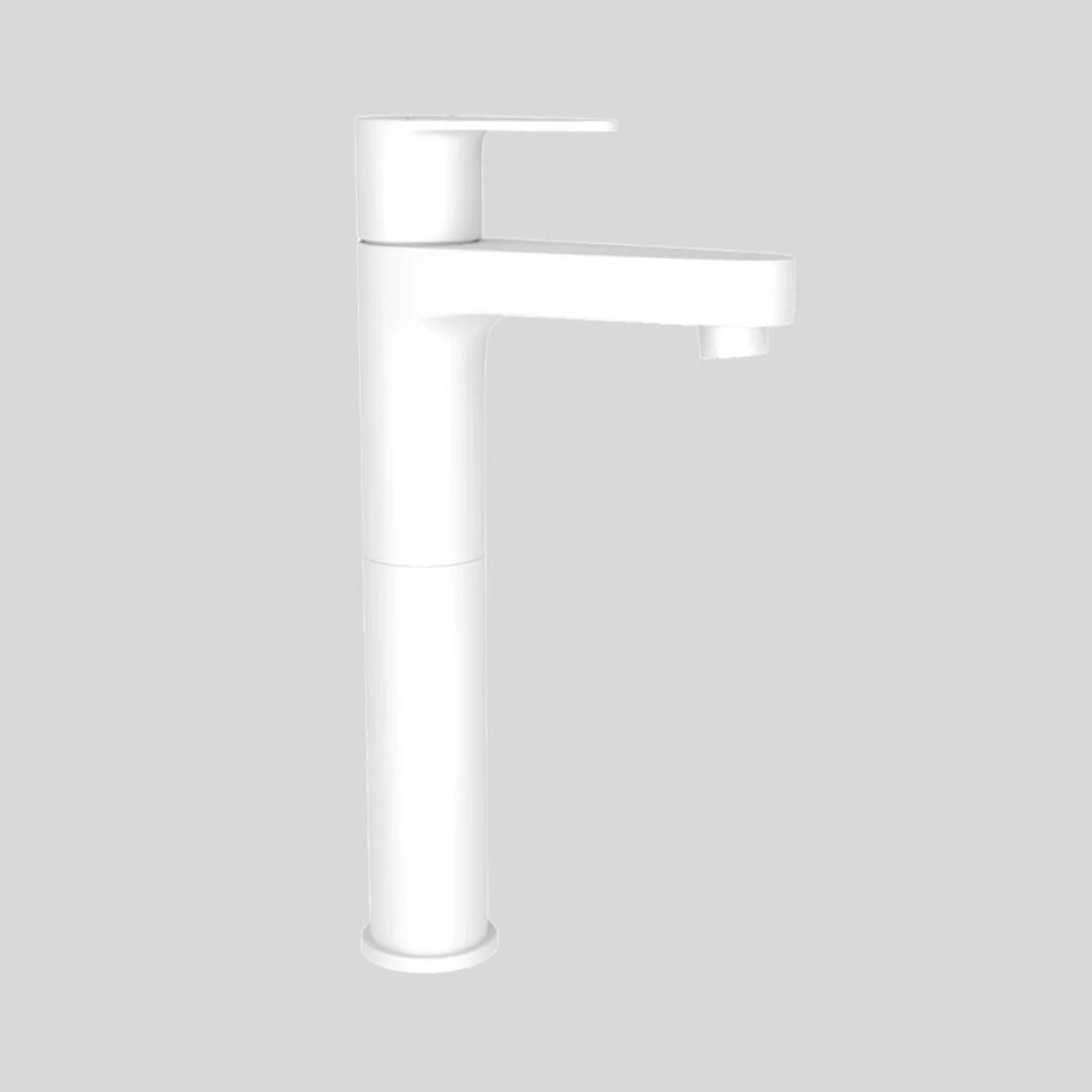 Jaquar Table Mounted Tall Boy Basin Tap Vignette Prime VGP-WHM-81021N - White Matt
