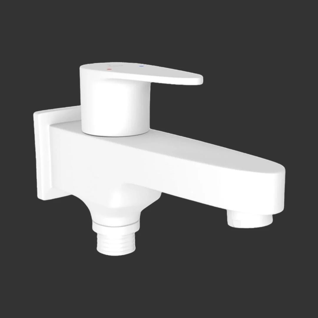 Jaquar WC Area 2 Way Bib Tap Vignette Prime VGP-WHM-81041 - White Matt