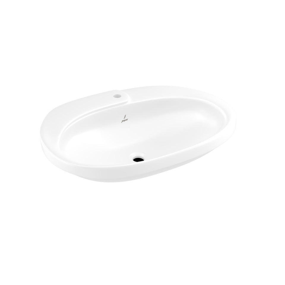 JAQUAR OPAL PRIME COUNTER TOP BASIN OPS-WHM-15601PM-WHITE MATT
