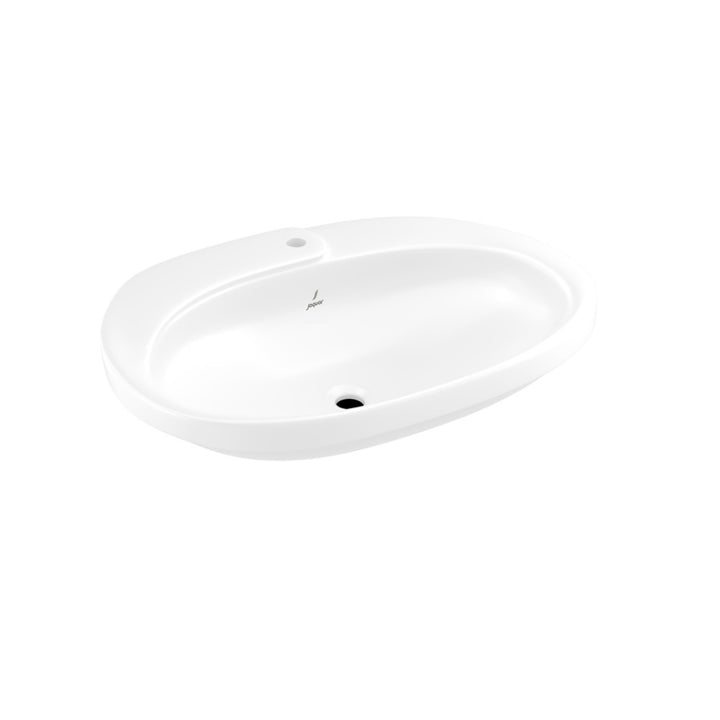 JAQUAR OPAL PRIME COUNTER TOP BASIN OPS-WHM-15601PM-WHITE MATT