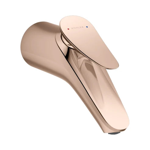KOHLER WALL MOUNTED BASIN MIXER FLUENCE K-38888IN-4ND-AF-FRENCH GOLD
